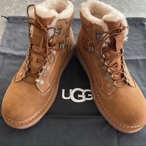 UGG Avalance Neumel-Suede Waterproof Faux Fur Boot